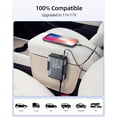 thumbnail image 5 of BESTEK 150W Power Inverter, DC 12V to 110V AC Car Converter Adapter with 4.2A Dual USB Charger, Thinner Design with ETL Listed,Gray with Back Clip, 5 of 10