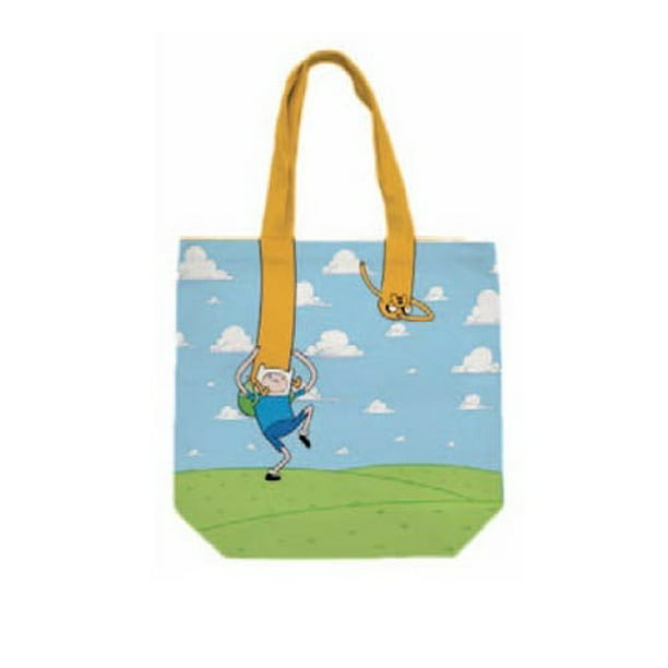 Jake Finn Tote Bag Adventure Time Canvas Cartoon Network - Walmart.com
