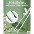 thumbnail image 2 of Dinosaur Training Chopsticks,2pcs Chopsticks For Kids ,Reusable Chopsticks Learning Chopstick Helper,Green+Green, 2 of 5
