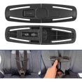 thumbnail image 1 of Child Car Seat Restraint Buckle, 2pcs Insert Through Seat Belt, For Removable Seat Belts Only, Seat Belt Clip, Anti-trip Protection, 1 of 3