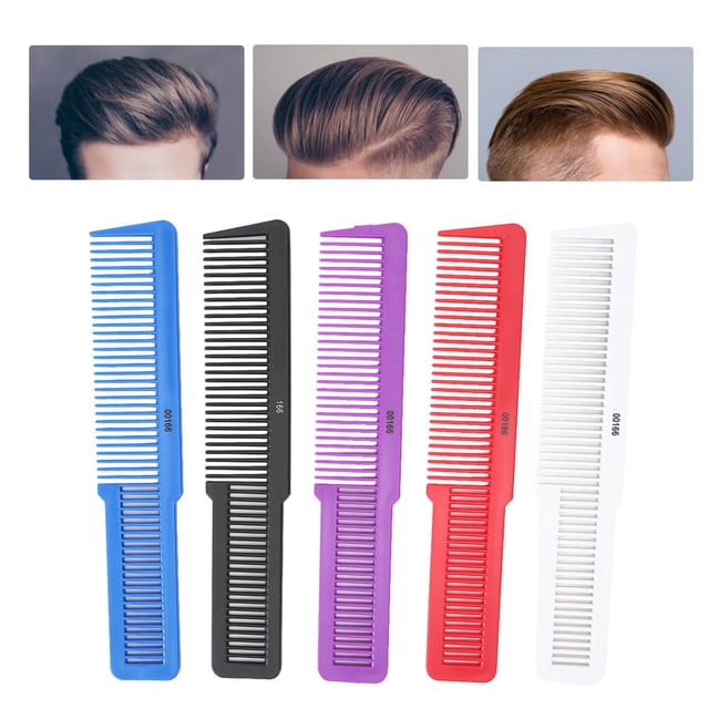 5pcs Hair Styling Combs, Professional Barber Shop Comb Anti-Static Haircut Massage Comb Hairdressing Tool, Hairdressing Styling Combs