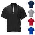 thumbnail image 1 of Chaqueta Cage Easton ALPHA de Manga Corta para Adulto en Negro, 1 of 7