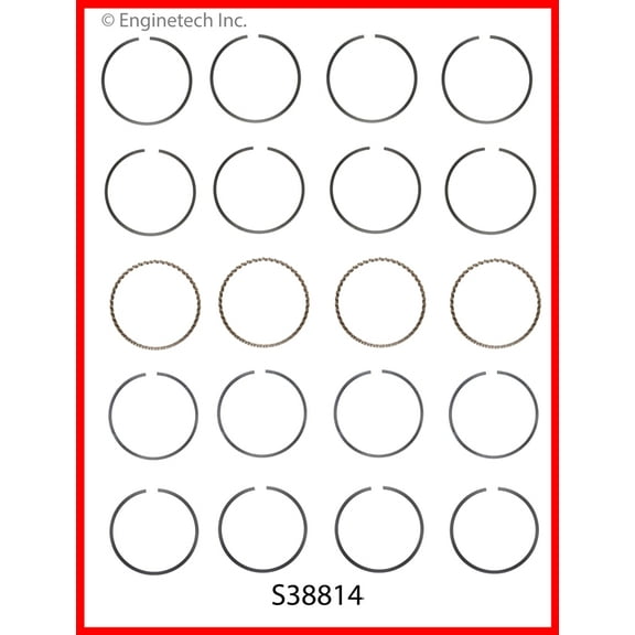 RINGS AMC DODGE 2.5L 150