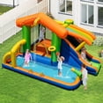 thumbnail image 2 of GVN 8-in-1 Inflatable Water Slide Bouncer, Jumping Castle without Blower for Outdoor, Kids, Yard, Multicolor, 2 of 8