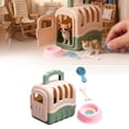 thumbnail image 2 of 2. Educational Pet Bowl 1:12 Scale Realistic Model Toy Set for Teen Girls Pretend Play, 2 of 8