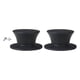 thumbnail image 4 of 2 piezas de perillas de repuesto de tapa de olla de silicona resistentes al calor y antiescaldaduras. Negro, 4 of 9