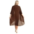 thumbnail image 2 of Zaldita Women Mother of The Bride Dresses with Chiffon Jacket Lace Wedding Guest Dresses Chocolate S, 2 of 7