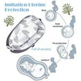 thumbnail image 4 of Baby Nest Soft Breathable Baby Bed Perfect for Newborn Gift（grey）, 4 of 4