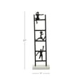 thumbnail image 4 of DecMode 8"W, 26"H Metal Contemporary Geometric Sculpture, Black, 4 of 8