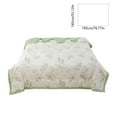 thumbnail image 3 of AuroraX Soft Bed Blanket Twin/Twin-Xl Size Floral Cute Cooling Silky Cotton Throw Blankets Breathable Lightweight Cozy Quilted Summer Quilt for Bedroom Dorm Couch, 3 of 6