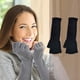 thumbnail image 3 of Guantes sin dedos Minnieouse 1 par calentador de brazo Negro, 3 of 6