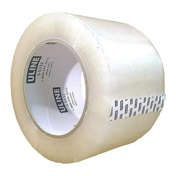 Packing Tape, 3 Inch X 110 Yard 2.6 Mil Industrial Plus Tape by , Pack of 4
