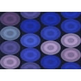 thumbnail image 1 of Ahgly Company Machine Washable Indoor Rectangle Transitional Denim Dark Blue Area Rugs, 2' x 5', 1 of 7