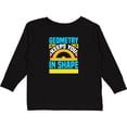 thumbnail image 3 of Inktastic Geometry Math Geek Funny School Boys or Girls Long Sleeve Toddler T-Shirt, 3 of 5