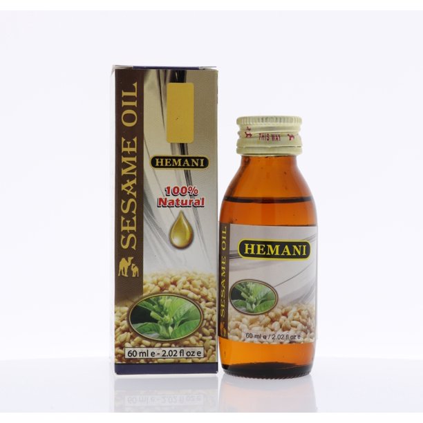 Hemani 100 Natural Cold Pressed Halal Oil's 60ml !!, Sesame Seed Oil