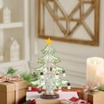 thumbnail image 6 of Wooden Christmas Tree DIY Set, Desktop Holiday Decoration, Reusable Foldable Christmas Tree, Festive Home and Office Ornament, Gift for Christmas Parties and Winter Holidays, 6 of 7