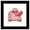 Black Framed Version, variant on Gallery Pops Pokemon - Lickitung Wall Art, Black Framed Version, 12" x 12"