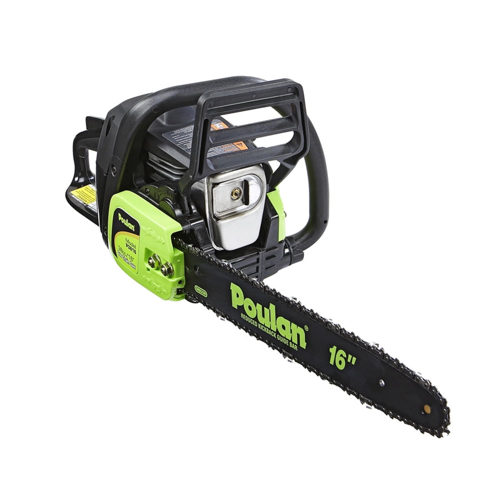 Poulan 16" Inch 2Cycle 38 CC Chainsaw P3816 Factory Reconditioned
