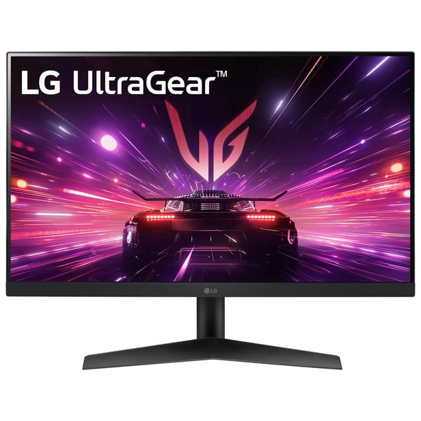 LG 24GS60F-B Ultragear 24-inch IPS Gaming Monitor FHD (1920x1080) 180Hz 1ms AMD FreeSync G-Sync Compatible HDR10 HDMI DisplayPort Black