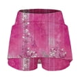 thumbnail image 6 of EnJoCho Girls Tennis Skirt Shorts High Waisted Athletic Skorts Workout Go𝗅f Running School Skirt Girls Floral Dress Easter Floral Print Dress, 6 of 6