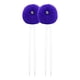 thumbnail image 3 of 2 cordones para patines con cascabeles, 25 cm, ligeros, para patinar. violeta, 3 of 9