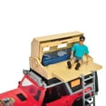Adventure Force Jeep Overlander Play Vehicle, Roof Tent, Posable Figure