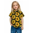 thumbnail image 5 of OGLCCG Boys Hawaiian Shirt Tropical Short Sleeve Casual Button Down Tops for Youth Kids Summer Shirt with Pocket 2-15 Years, 5 of 7