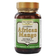 Only Natural - African Mango Ultimate Irvingia Gambonensis Extract 500 mg. - 60 Vegetarian Capsules