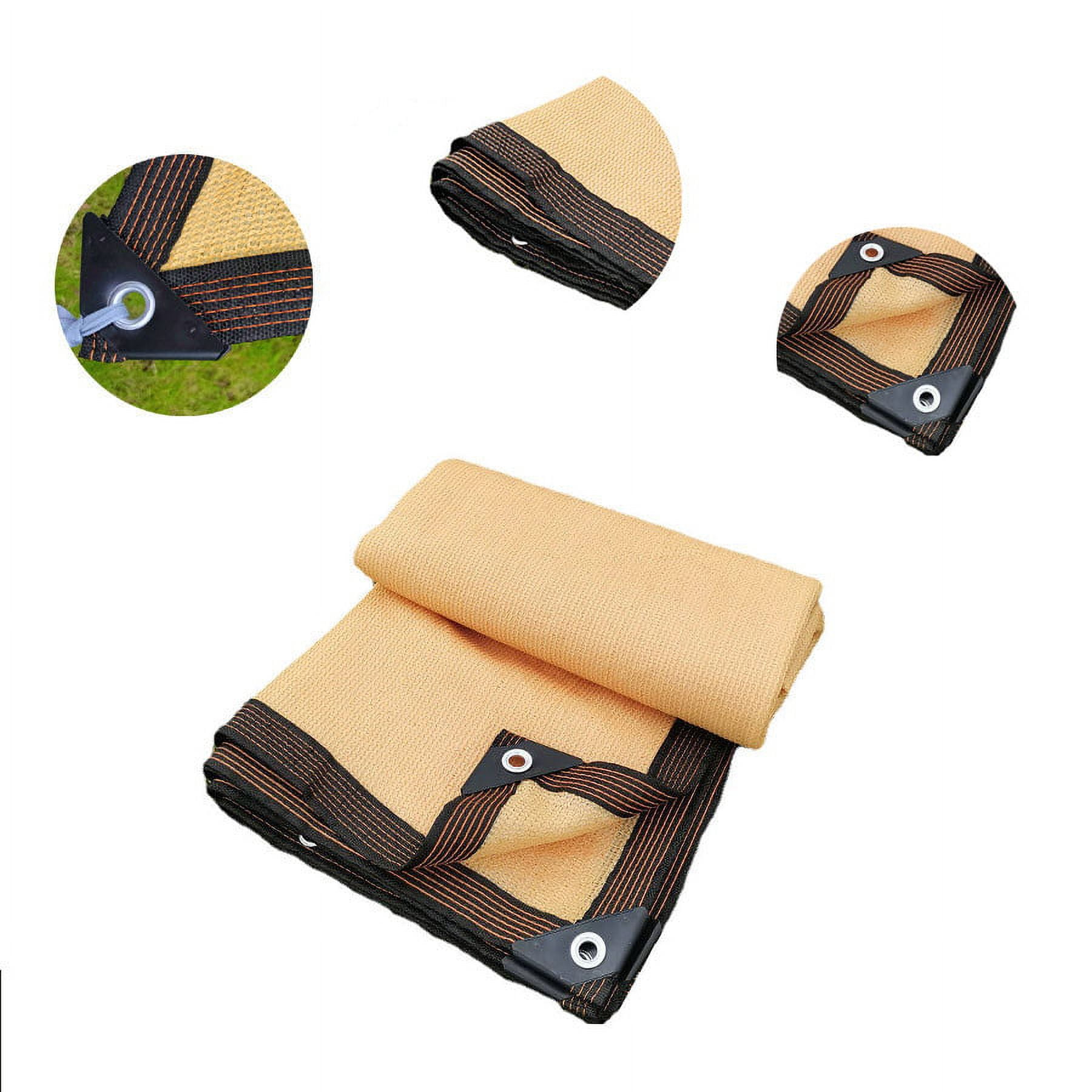 kladzum Sun Shade Sails Rectangle Shade Canopy Awning Outdoor Sunshade Cloth Screen for Patio Garden Backyard Outdoor Facility