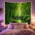 thumbnail image 2 of Bamboo Forest Numerous with Tall Slender Stalks Stand, Mystical Fantasy for Space Lovers, Galaxy Room Decor, Housewarming Gift, Tapestry Wall Hanging for Bedroom and Dorm, 2 of 7