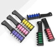 thumbnail image 2 of 6 Peines de Tiza para el Cabello desechables lavables de Color Brillante Yinane Peines de tiza para el cabello, 2 of 6