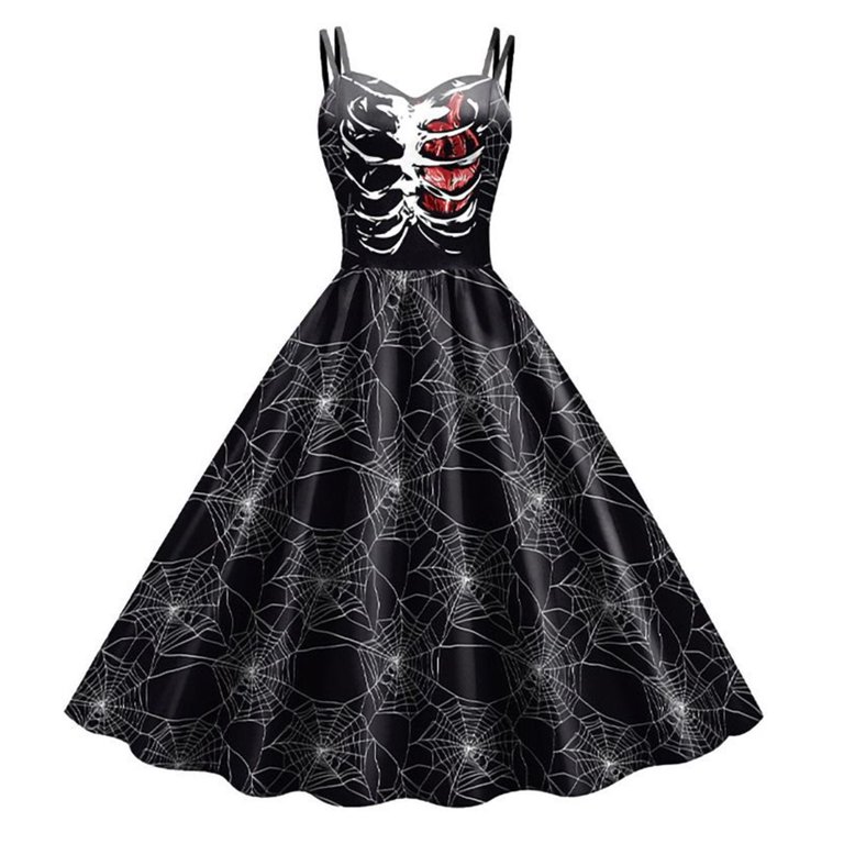 day of the dead formal dress Red Damask Corset Costume, Day of the Dead, Halloween Couture
