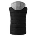 thumbnail image 4 of Women's Lightweight Hooded Oversized Sleeveless Zip Water Packable Winter Warm Vest Coat, 4 of 6