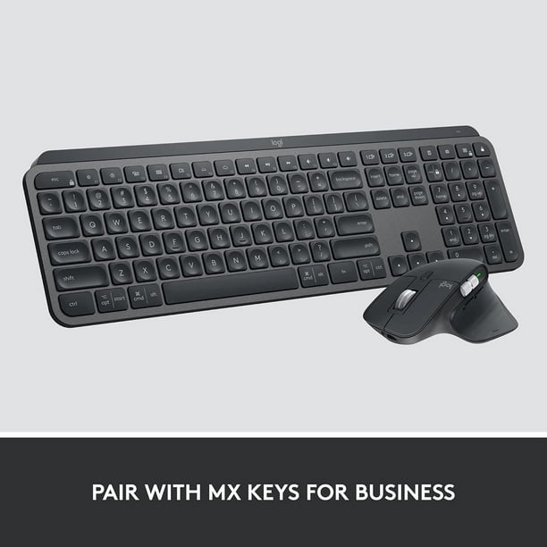 Logitech MX Master 3S Business Wireless Mouse, 8K DPI, Quiet