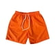 thumbnail image 1 of Pantalones cortos capris de verano para hombre, pantalones sueltos de playa a la moda, pantalones casuales grandes, pantalones cortos de color sólido (naranja), 1 of 6