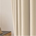thumbnail image 2 of 310cm de altura hecho a medida Color sólido grueso Jacquard de doble cara 80%-90% cortinas opacas para sala de estar cortinas de dormitorio, 2 of 4