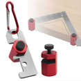 thumbnail image 3 of Aluminum Alloy Stair Gauge Hex Flat Design Thumb Screws, Frame Square Attachment, 3 of 5