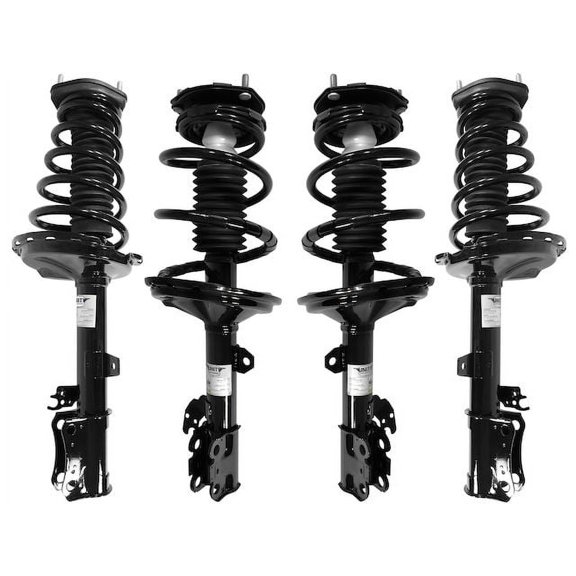 Front and Rear Strut Assembly Kit - Compatible with 2004 - 2007 Toyota Highlander FWD 2005 2006