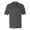 thumbnail image 1 of SpotShield 5050 Polo, S, Black Heather, 1 of 1