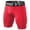 Red, variant on Mens Compression Pants Mens Simple Basketball Base Training Compression Pants Fitness Pants Trousers Pantalon Sport Homme Blue XL
