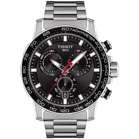 Tissot Supersport Chronograph Quartz Black Dial Men's Watch T125.617.11.051.00