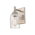 thumbnail image 5 of Millennium  Lighting Arlett 1 Light Wall Sconce in Brushed Nickel with Clear Glass Shades - 26, 5 of 5