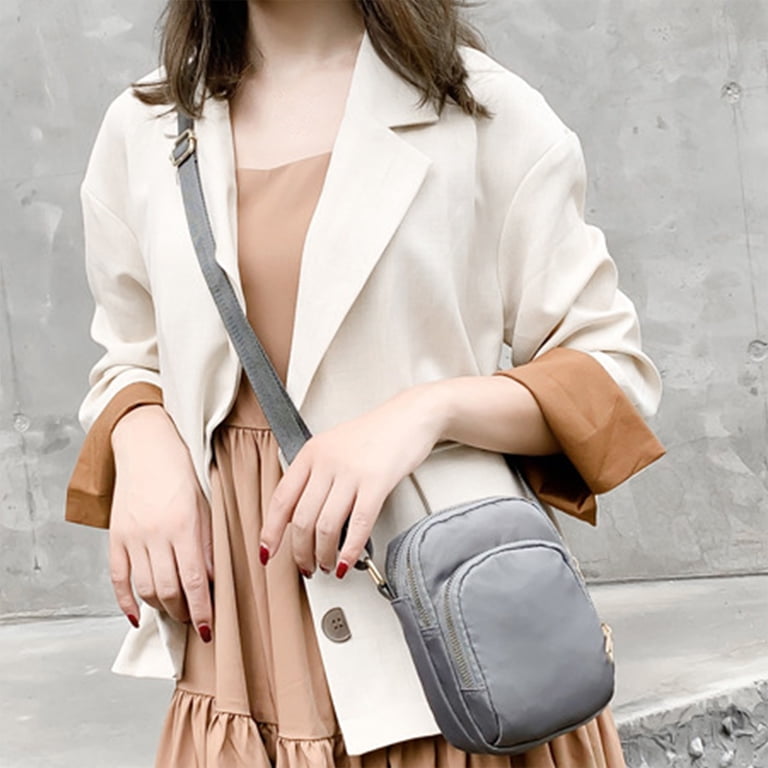 crossbody mini small travel sling bags backpack Banelu for Women Men, Small Sling Bag Cross Body Bag Fanny Packs Crossbody Purses 15.3 x 7.5 x 3.5 inches / 39 x 19 x 9 cm (L x W x H) Unique Bargains Mini Sling Bag