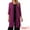 Purple, variant on DARING DIVA Lace 3/4 Sleeve Crochet Open Front Long Cardigans S Black