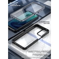 thumbnail image 3 of Funda Poetic Guardian para Motorola Moto G 5G 2024, color negro y transparente, 3 of 7
