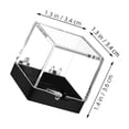 thumbnail image 2 of Nestingho 6Ud Estuche Plástico Transparente Para Exhibición Y Almacenamiento De Rocas, 2 of 8