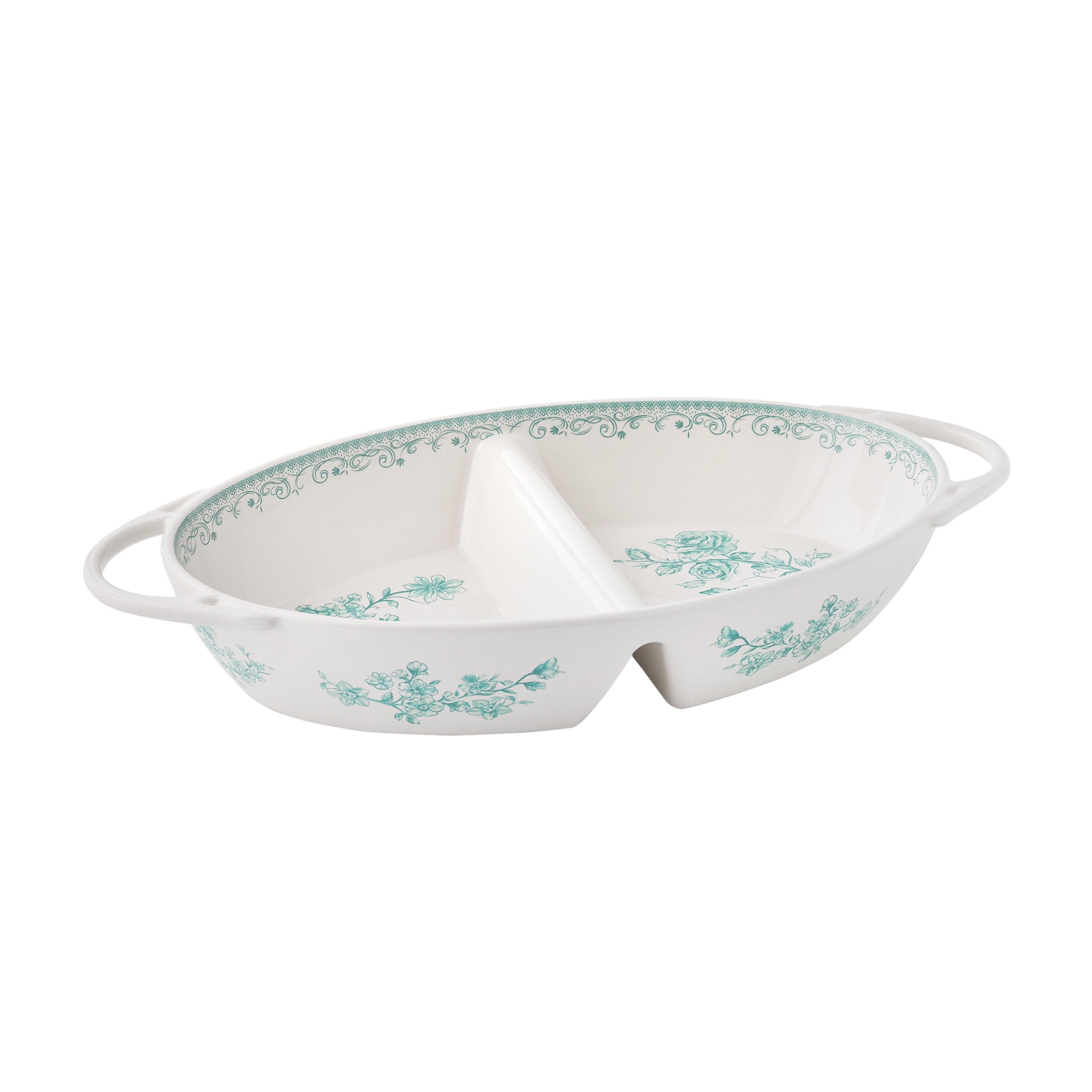 PW AGATHA RED SERVE BOWL