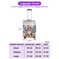 thumbnail image 5 of Welcome Spring Fairy Cavalier King Charles Spaniel in Flower Meadow Travel Luggage Cover Dog Lover Gifts Suitcase Dust Protective Decor - 13002, 5 of 5