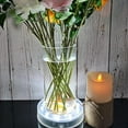 thumbnail image 3 of ARDUX Base de Vase 6 Pouces en Forme Ronde 25 Lumières LED avec Chargeur USB Ou Batterie pour Décoration Intérieure (6 Pouces Rond), 3 of 8