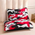 NTBED Red Camouflage Twin Comforter Set for Kids & Teens, Bed in a Bag